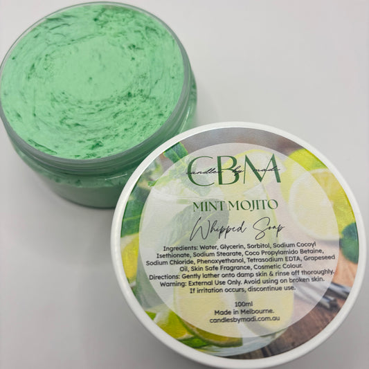 Mint Mojito Whipped Soap (100ml)