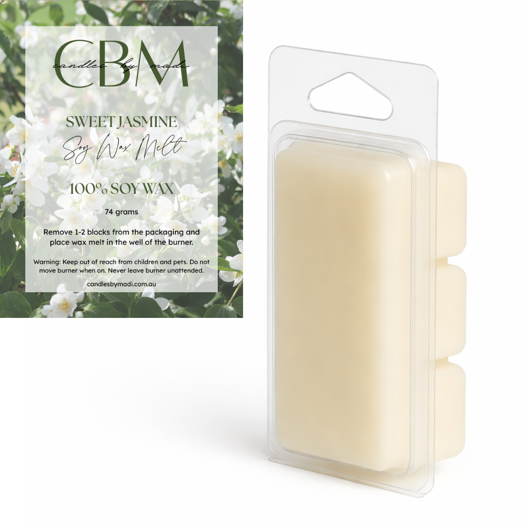 Sweet Jasmine Soy Wax Melt (74 grams)