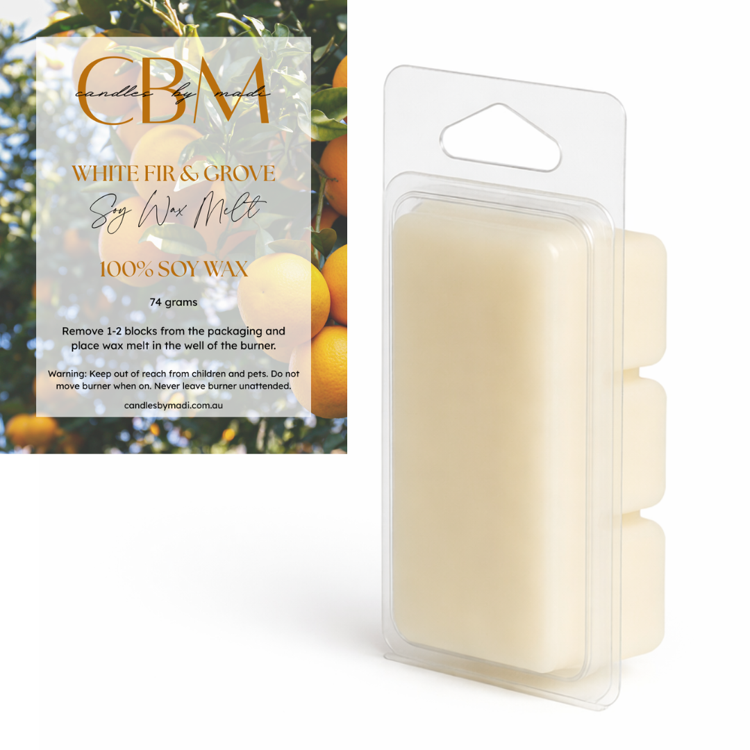 White Fir & Grove Soy Wax Melt (74 grams)