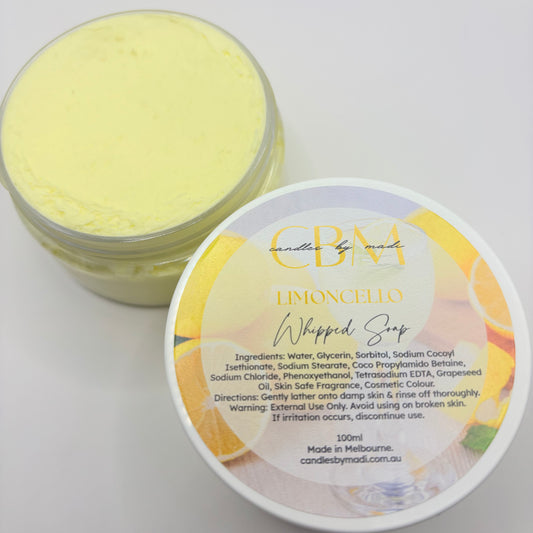 Limoncello Whipped Soap (100ml)
