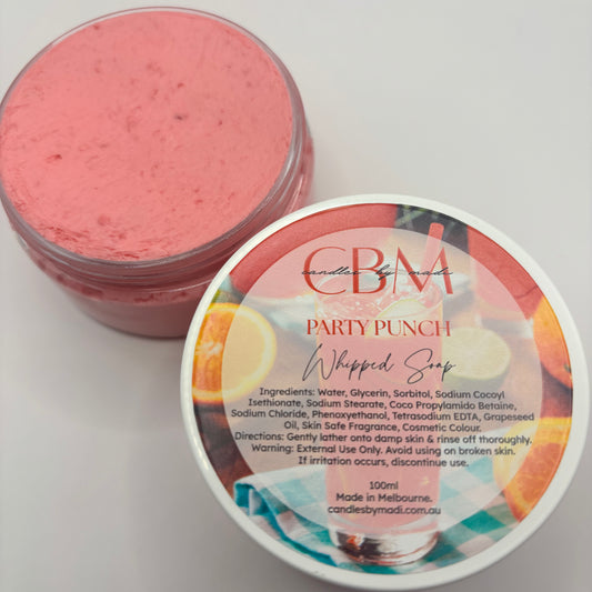 Party Punch Whipped Soap (100ml)