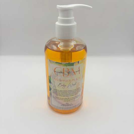 Pineapple & Peach Body Wash (250g)