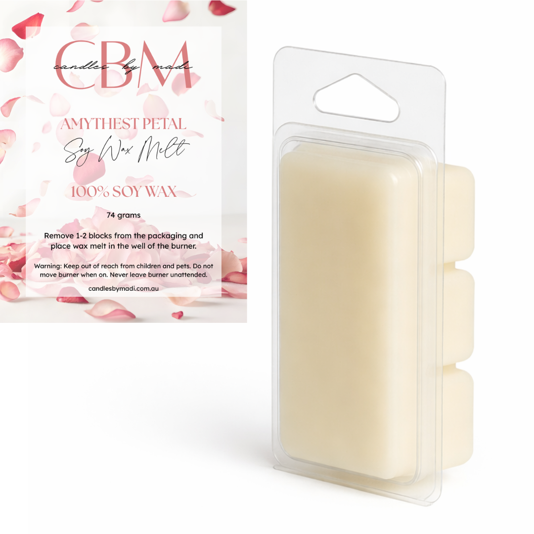 Amethyst Petal Soy Wax Melt (74 grams)