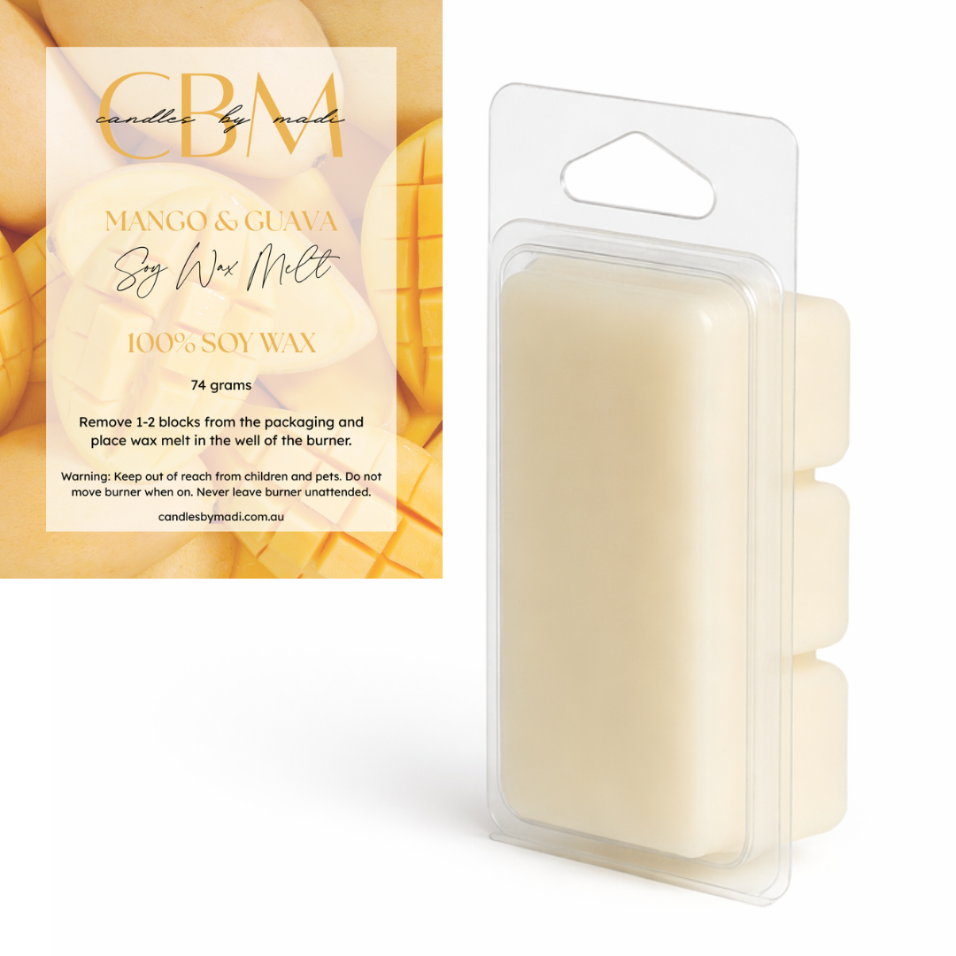 Mango & Guava Soy Wax Melt (74 grams)