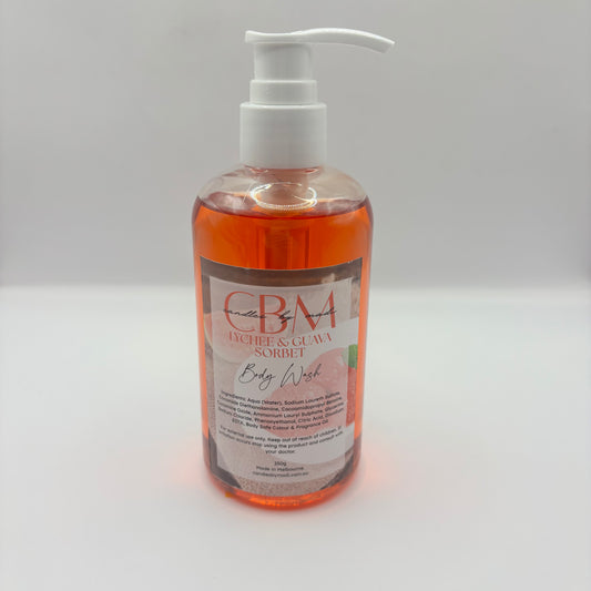 Lychee & Guava Sorbet Body Wash (250g)