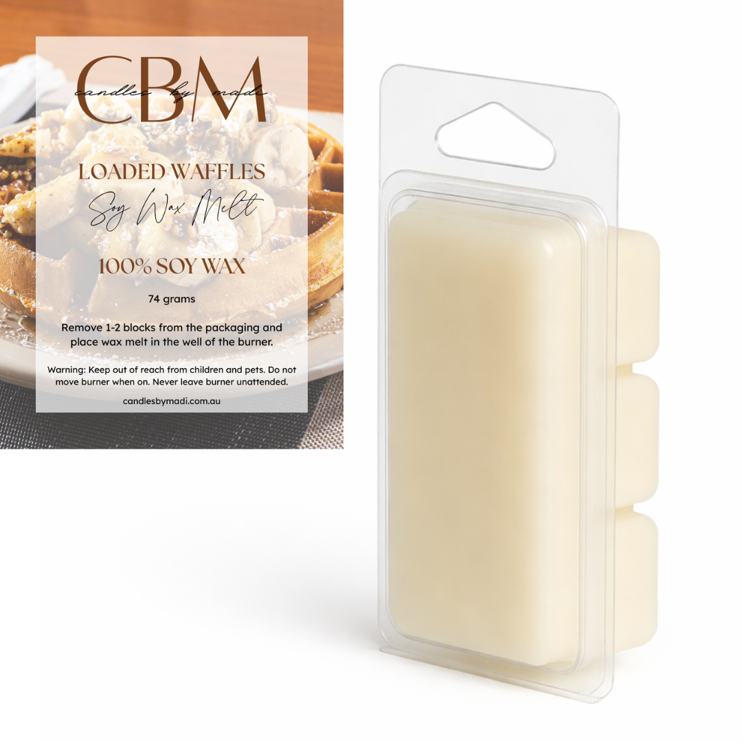 Loaded Waffles Soy Wax Melt (74 grams)