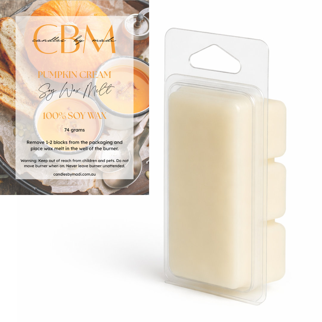 Pumpkin Cream Soy Wax Melt (74 grams)