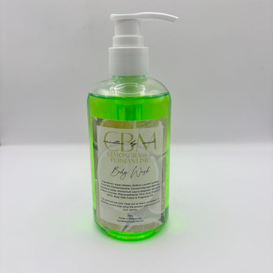 Lemongrass & Persian Lime Body Wash (250g)