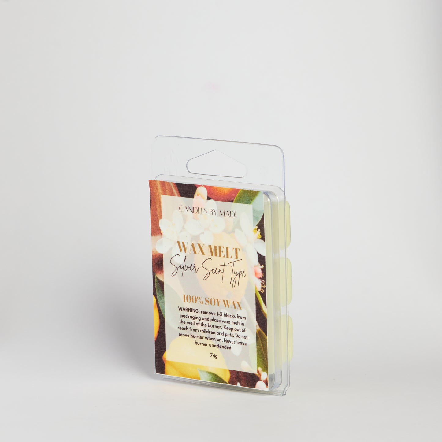 Silver Scent Type Soy Wax Melt