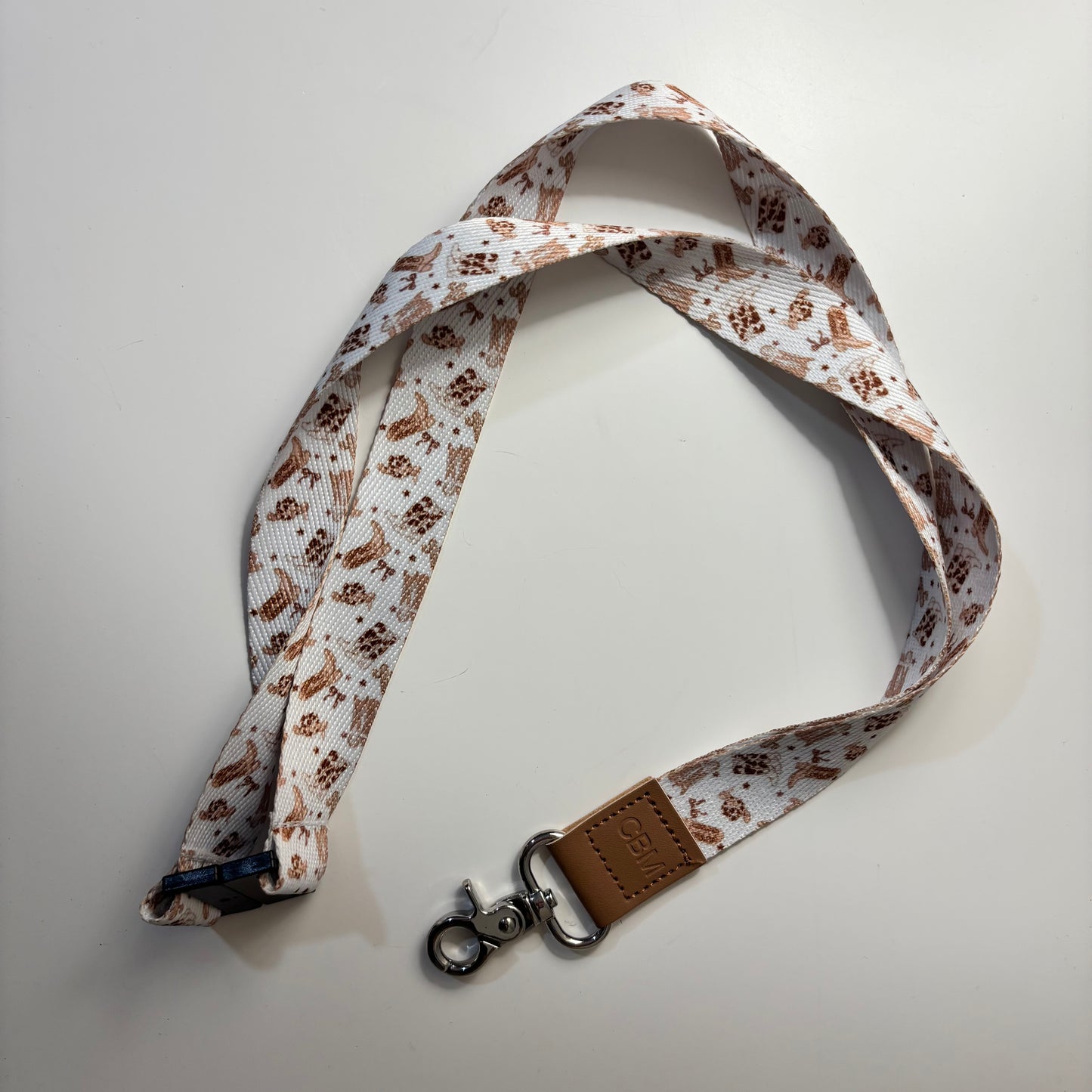 Wild West Fabric Lanyard