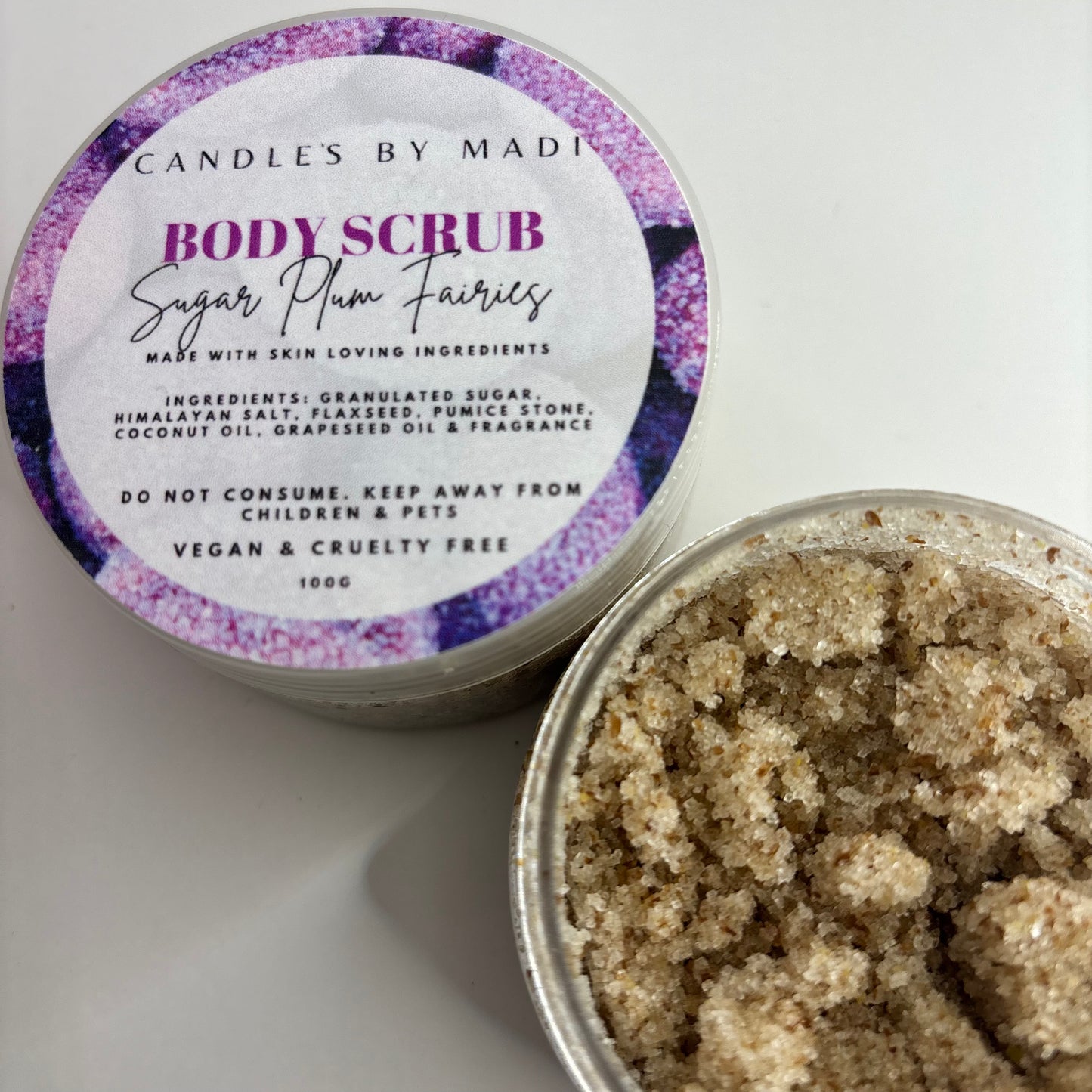 Sugar Plum Fairies Body Scrub (100 grams)