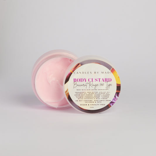 Baccarat Rouge 540 Type Body Custard (100 grams)