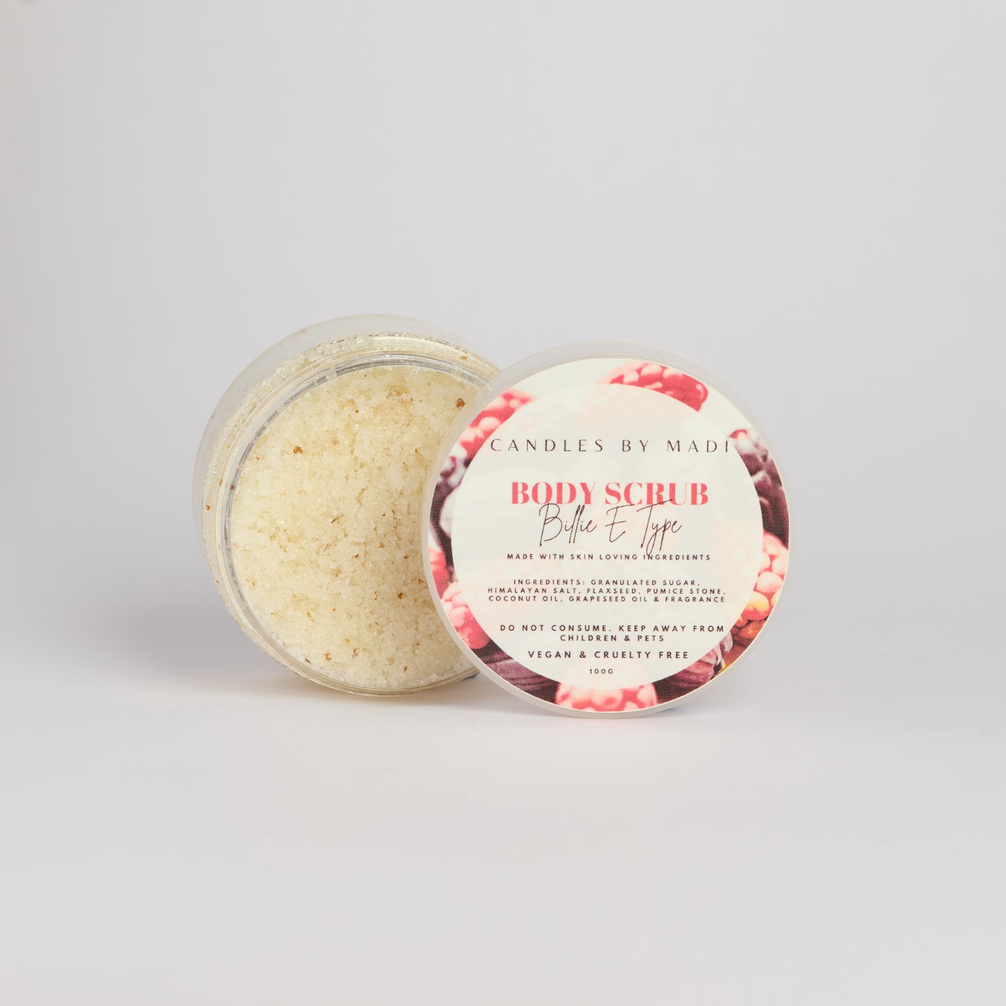 Billie E Type Body Scrub (100 grams)