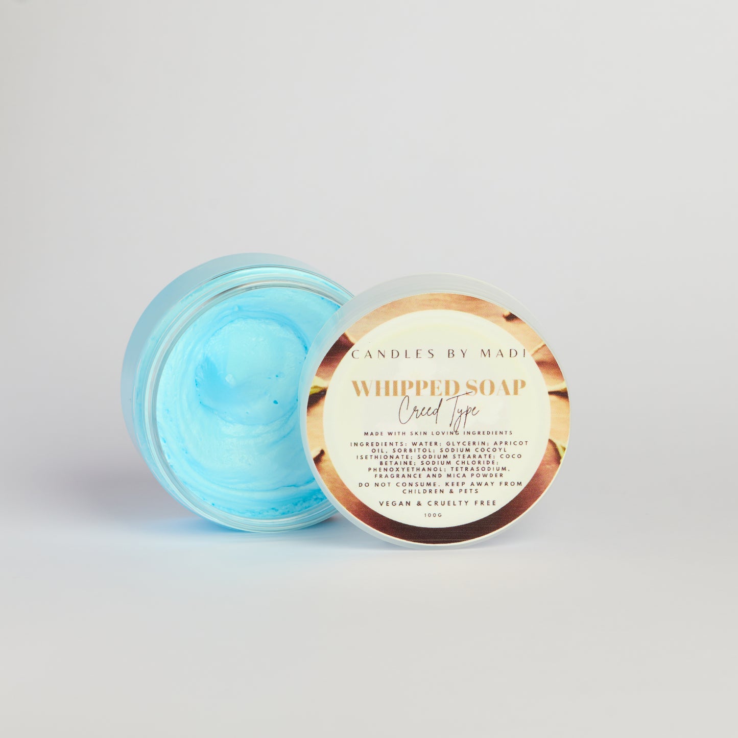 Creed Type Whipped Soap (100 grams)