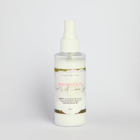 God is a Woman Type Room Spray