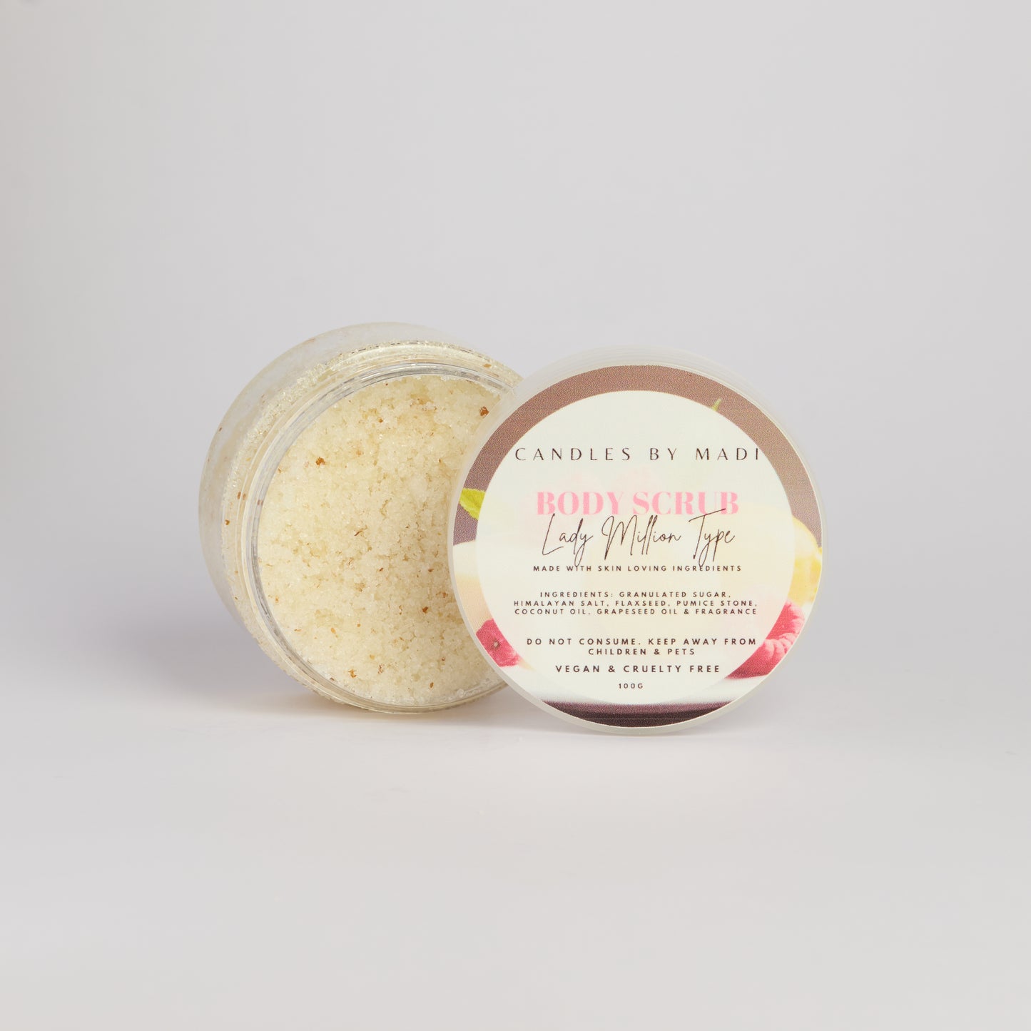 Lady Million Type Body Scrub (100 grams)