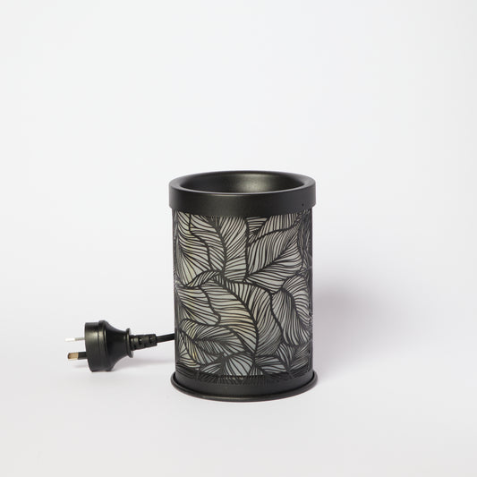 Wax Warmer Leaves (Black)