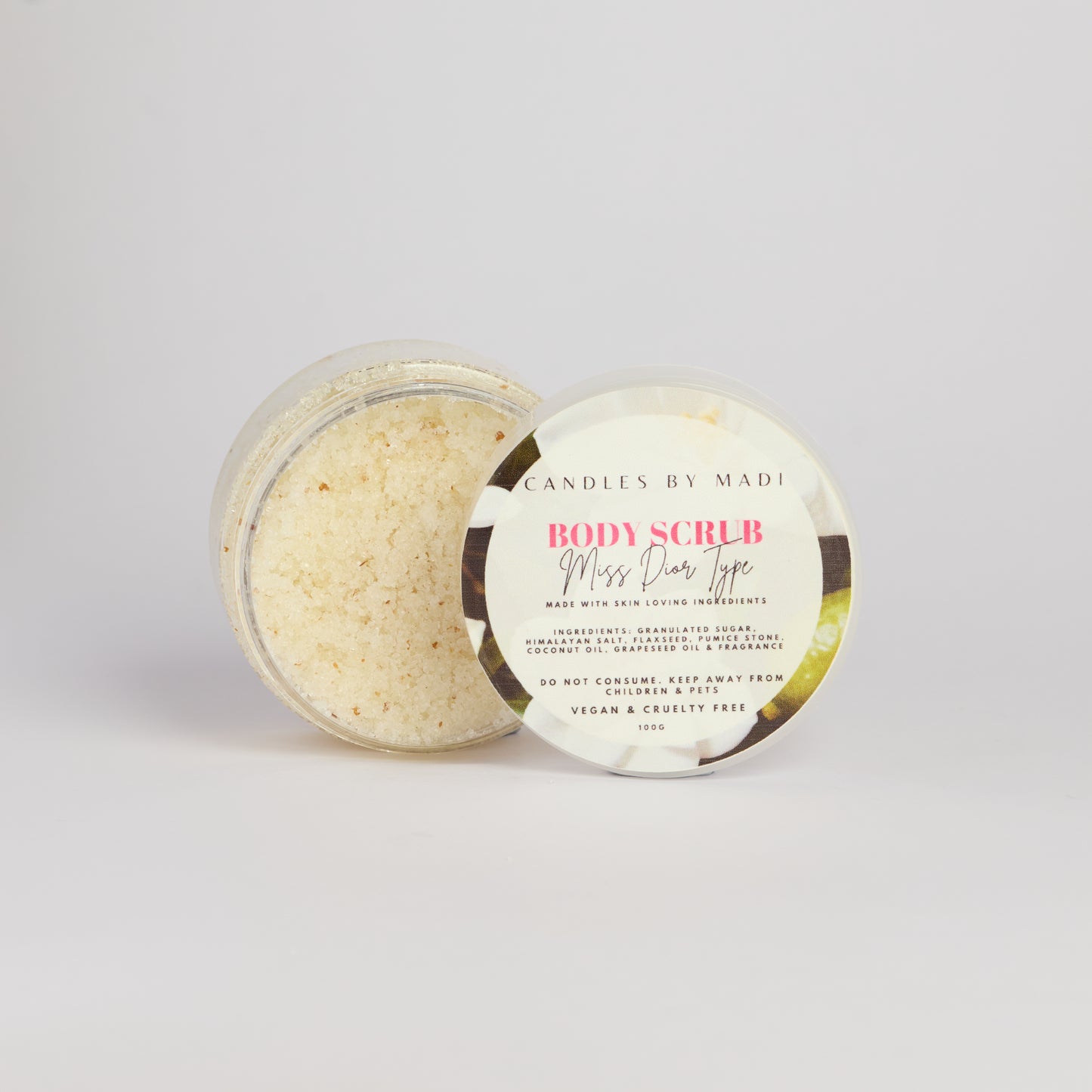 Miss Dior Type Body Scrub (100 grams)