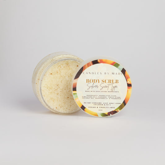 Silver Scent Type Body Scrub (100 grams)