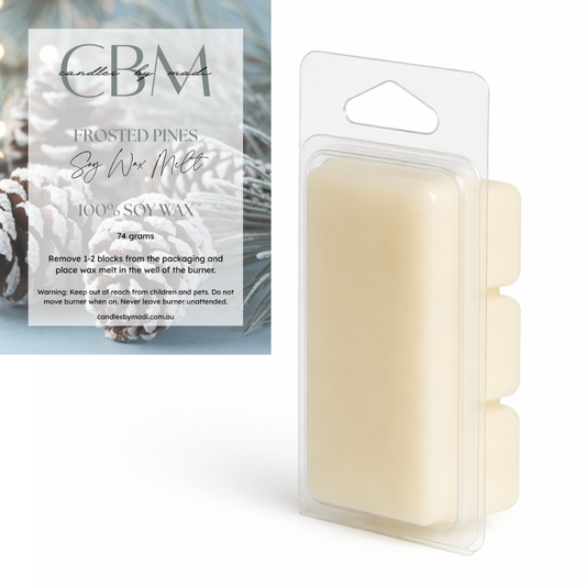 Frosted Pines Soy Wax Melt (74 grams)