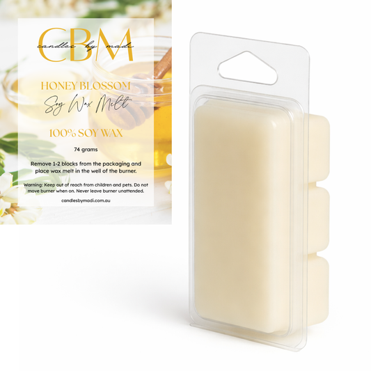Honey Blossom Soy Wax Melt (74 grams)