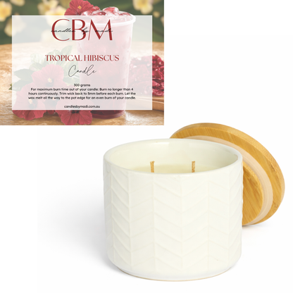 Tropical Hibiscus Candle (300 grams)