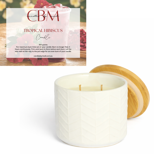 Tropical Hibiscus Candle (300 grams)