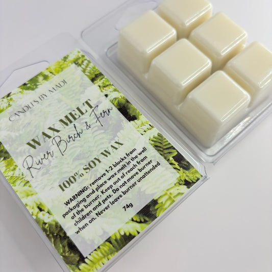 River Birch & Fern Soy Wax Melt