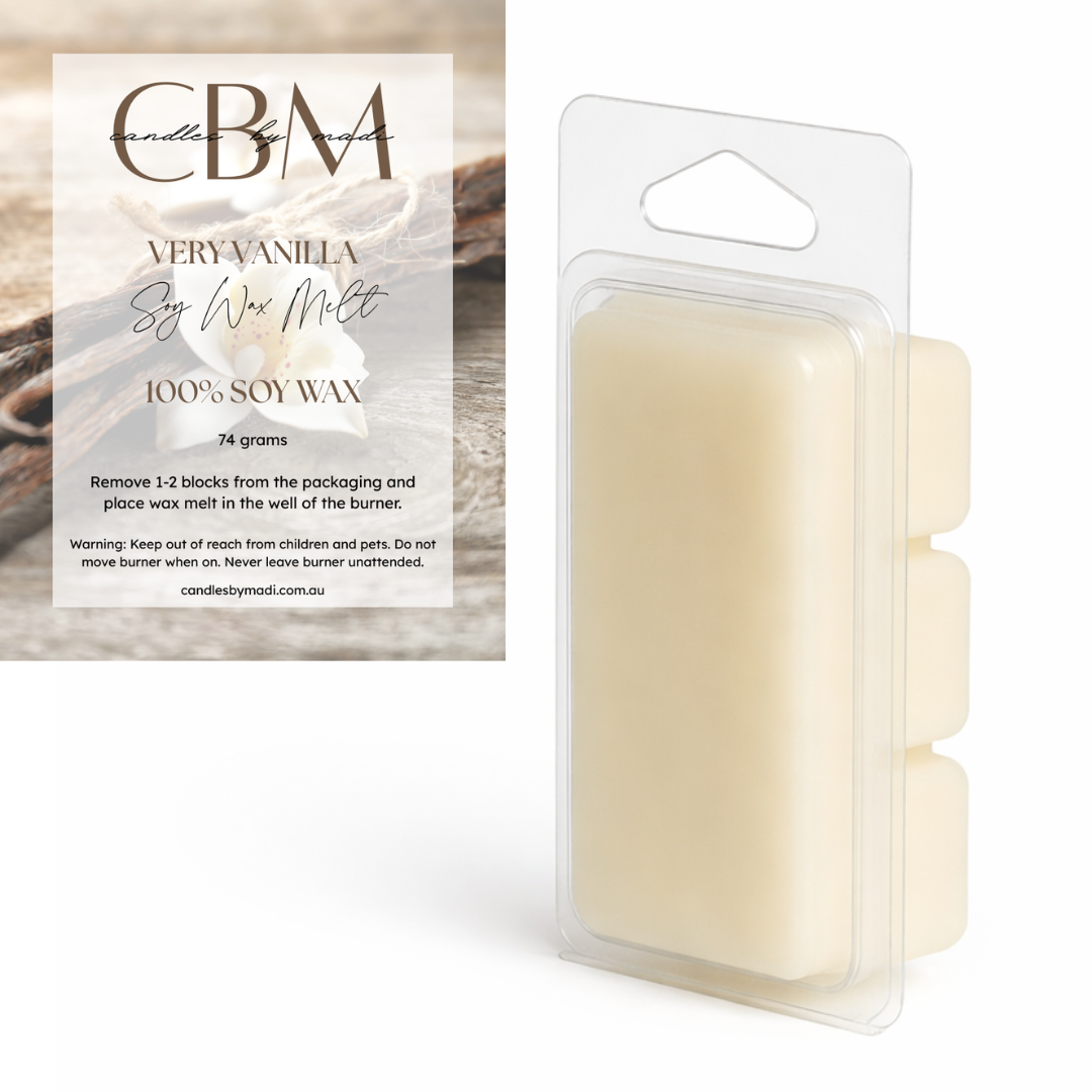 Very Vanilla Soy Wax Melt (74 grams)