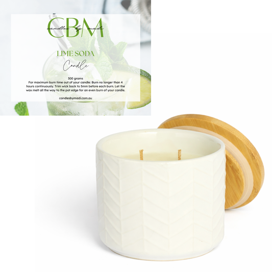 Lime Soda Candle (300 grams)