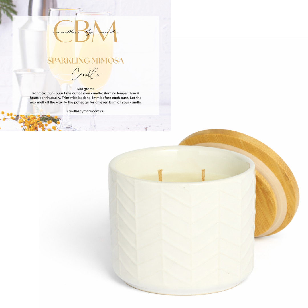 Sparkling Mimosa Candle (300 grams)