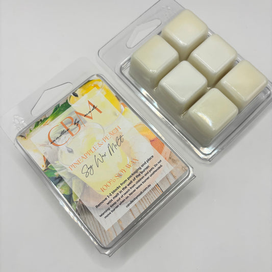 Pineapple & Peach Wax Melt (75g)
