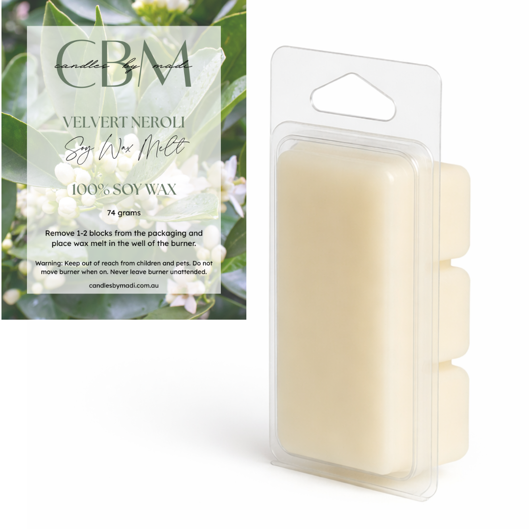 Velvet Neroli Soy Wax Melt (74 grams)