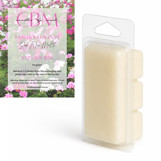 Patchouli Bloom Soy Wax Melt (74 grams)
