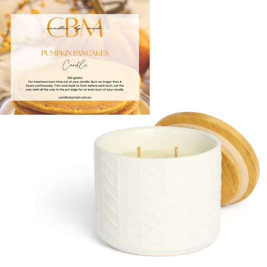 Pumpkin Pancakes Candle (300 grams)