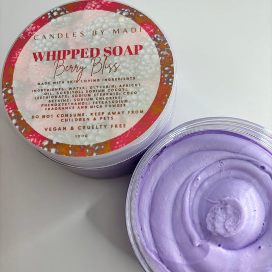 Berry Bliss Whipped Soap (100 grams)