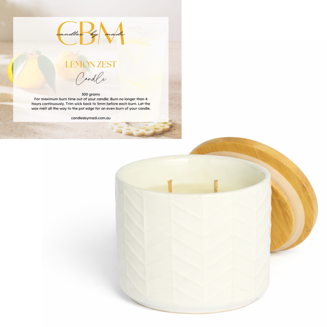 Lemon Zest Candle (300 grams)