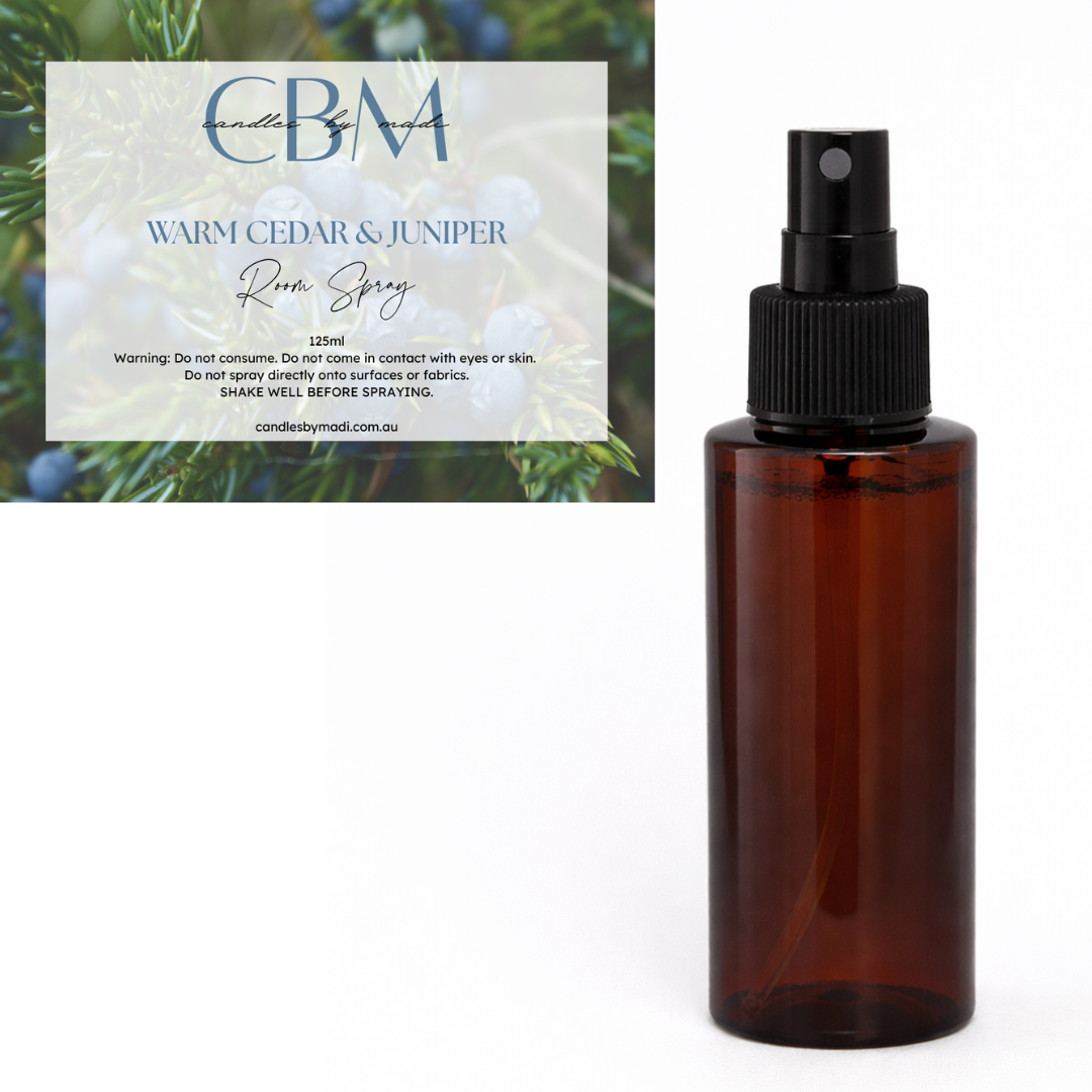 Warm Cedar & Juniper Room Spray (125ml)