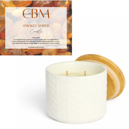 Smokey Amber Candle (300 grams)