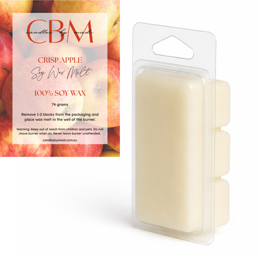 Crisp Apple Soy Wax Melt (74 grams)