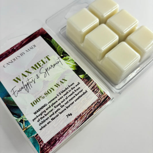 Eucalyptus & Spearmint Soy Wax Melt