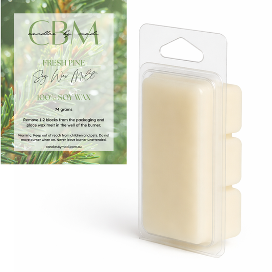 Fresh Pine Soy Wax Melt (74 grams)