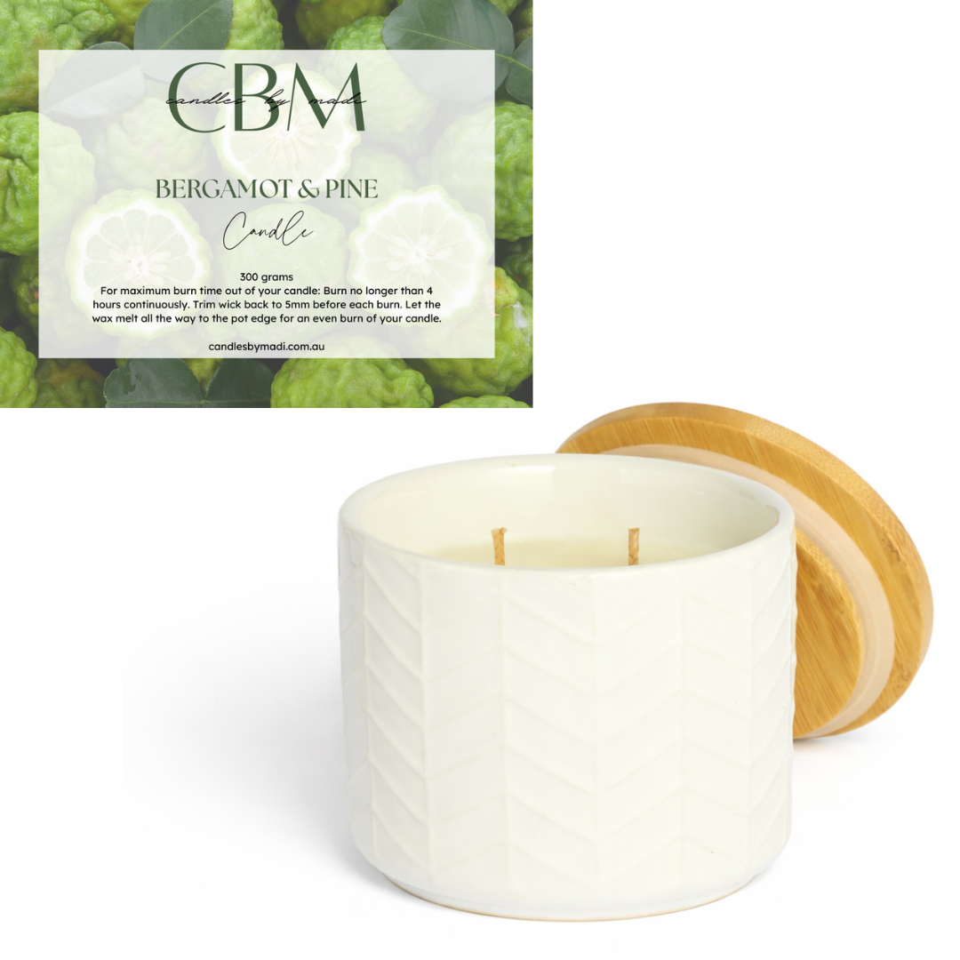 Bergamot & Pine Candle (300 grams)