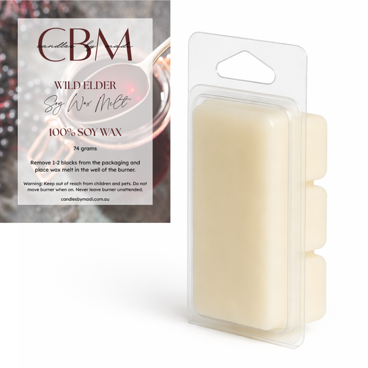 Wild Elder Soy Wax Melt (74 grams)