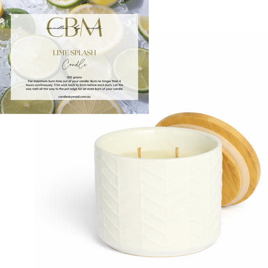 Lime Splash Candle (300 grams)