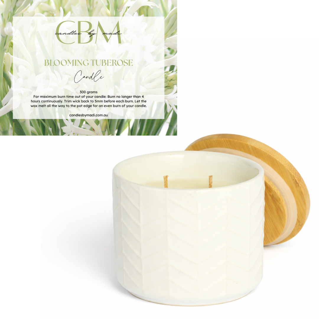 Blooming Tuberose Candle (300 grams)