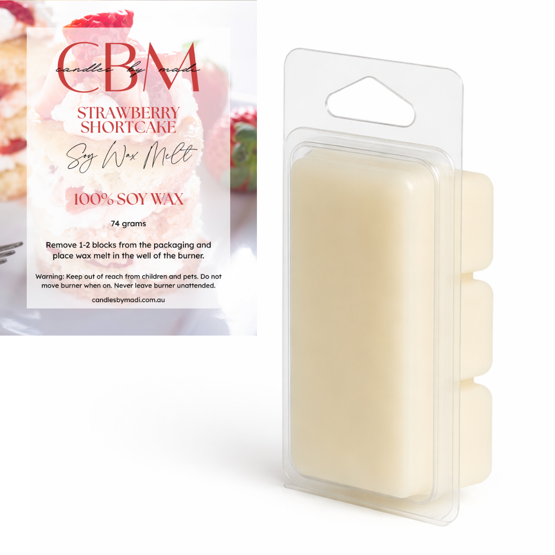 Strawberry Shortcake Soy Wax Melt (74 grams)