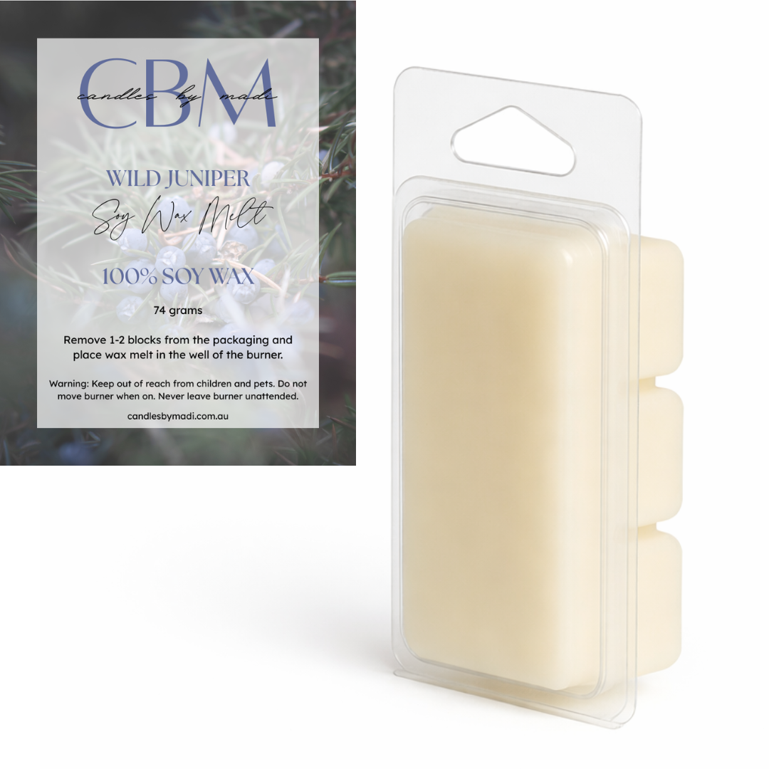 Wild Juniper Soy Wax Melt (74 grams)