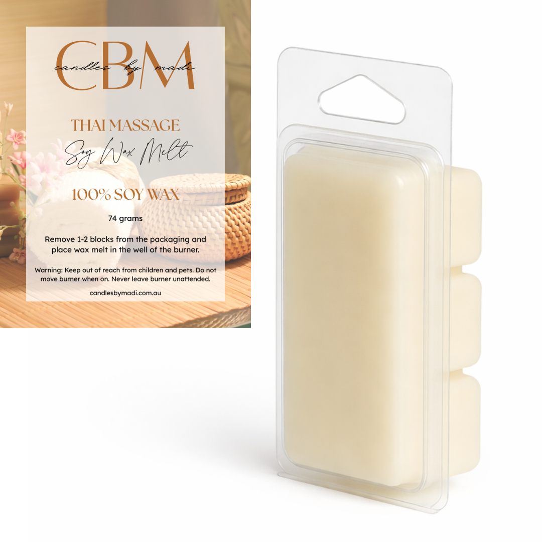 Thai Massage Soy Wax Melt (74 grams)