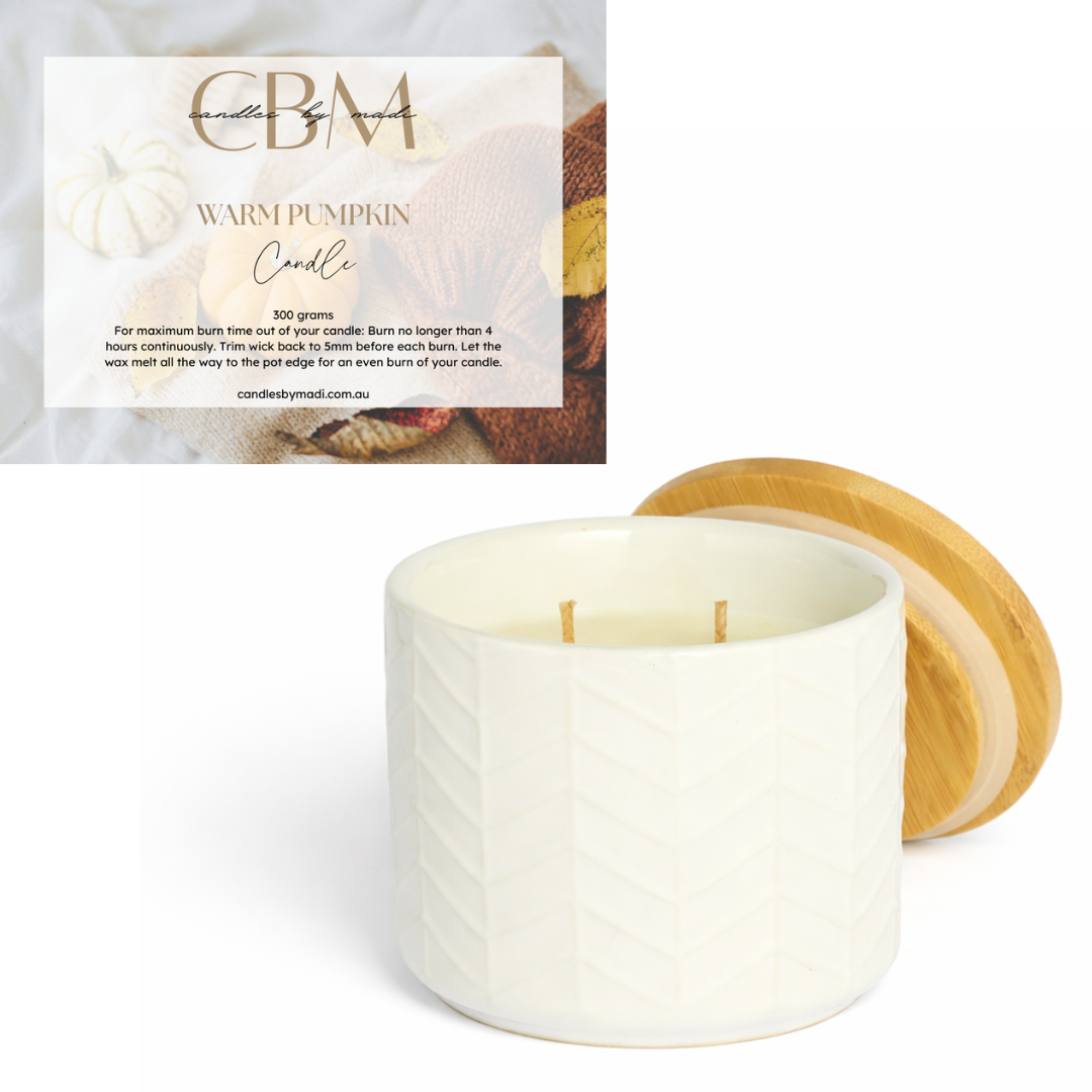 Warm Pumpkin Candle (300 grams)